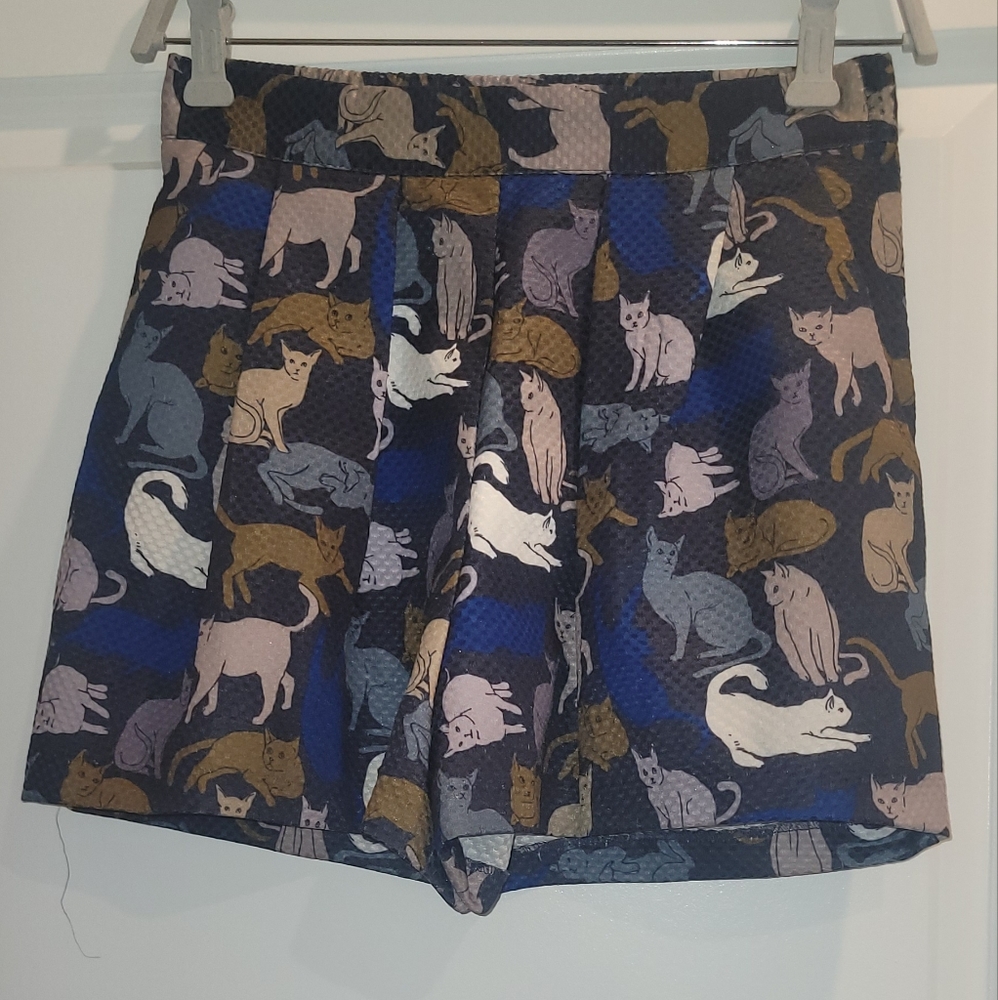 H&M Jacquard Cat Shorts 4
